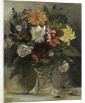A Vase of Flowers by Eugene Delacroix